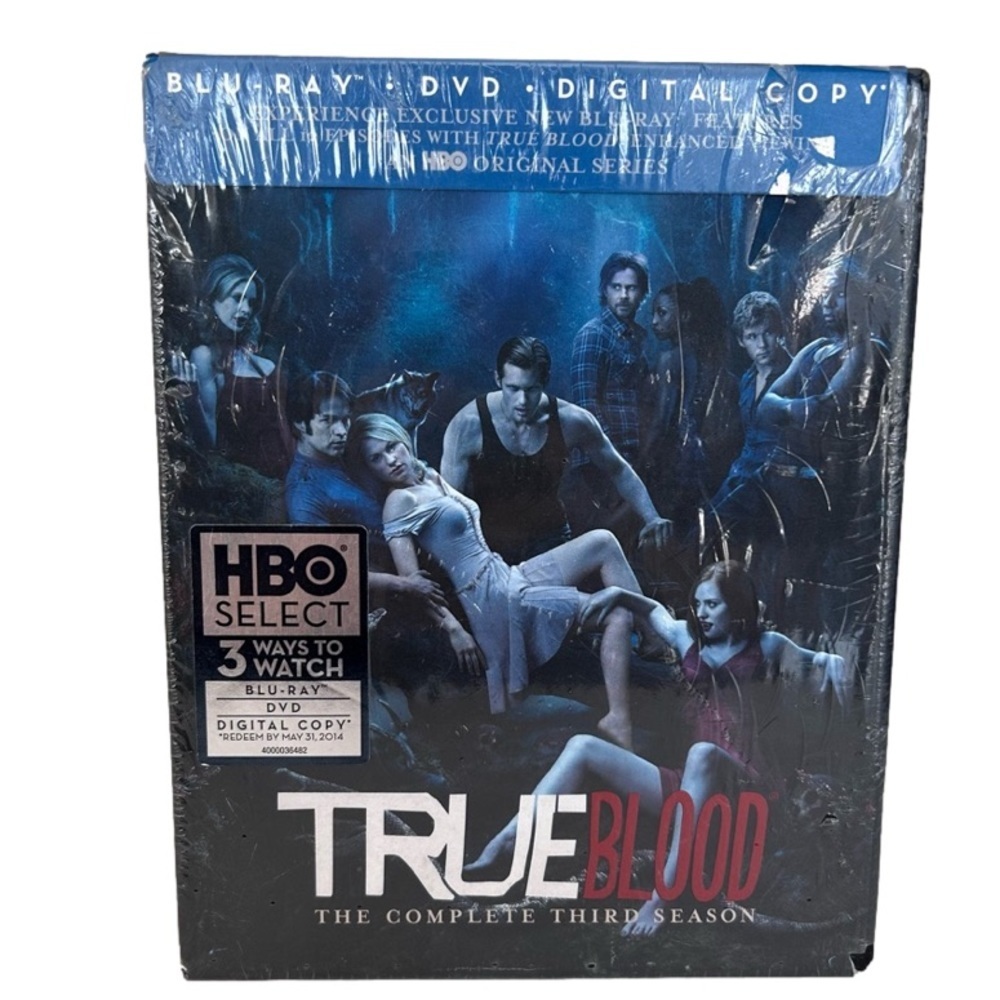 True Blood The Complete Third Season Blue Ray DVD New